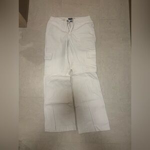 Aeropostale Men's Crisp White Cargo Pants